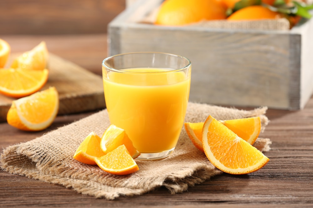 bienfaits du jus d'orange