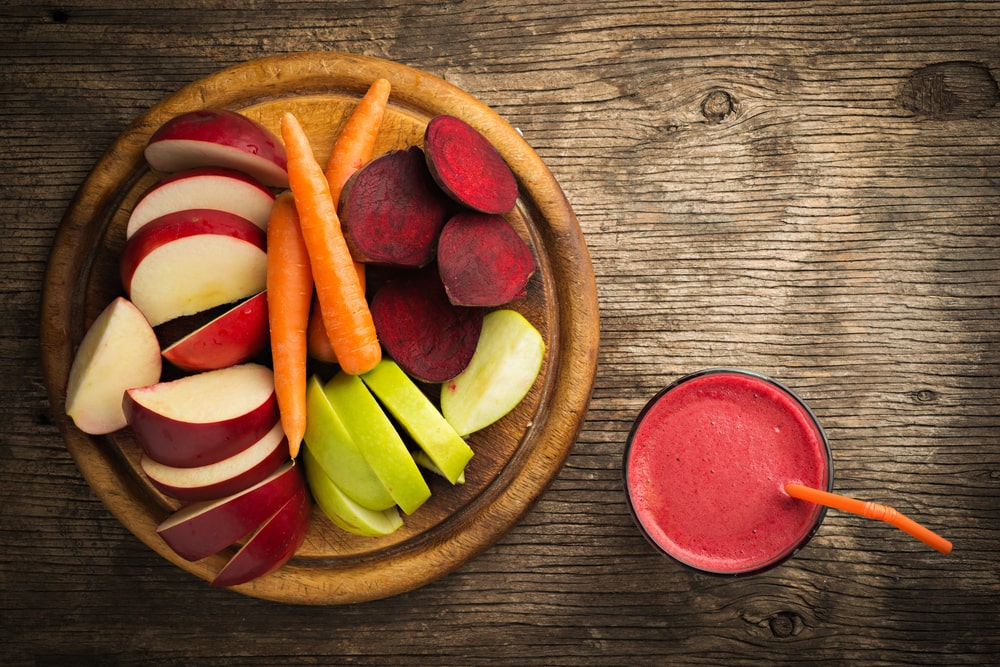 mincir avec les jus de fruits et légumes