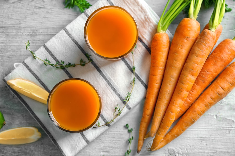 Les bienfaits du jus de carotte - Les jus de légumes